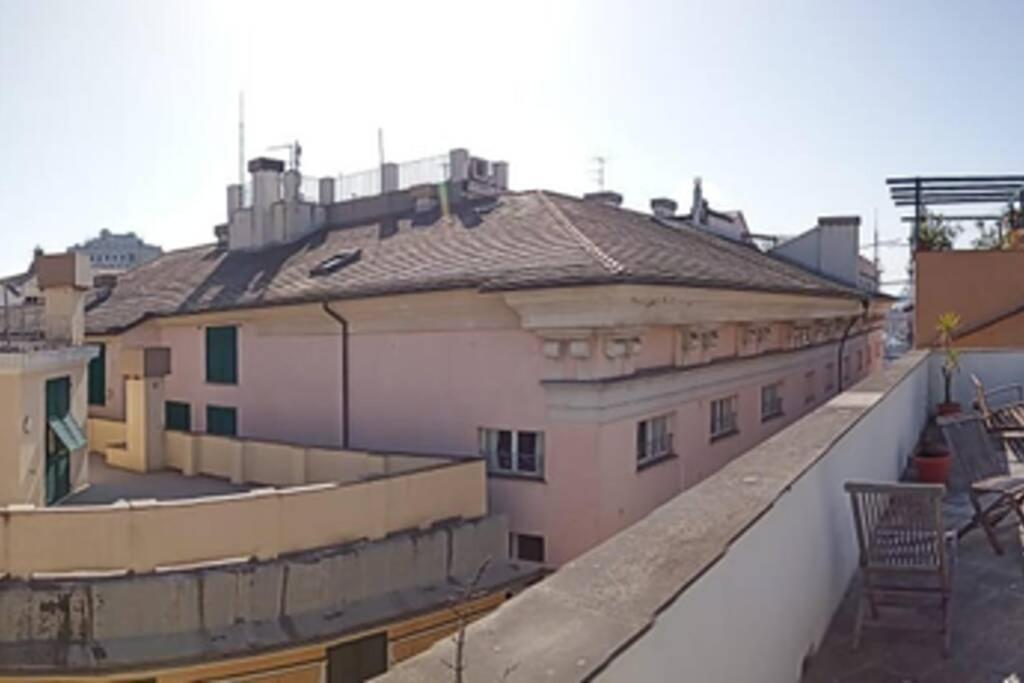 Doge Grimaldi - Davanti All'Acquario - Grande Terrazza Privata - Palazzo Nobiliare Storico Genua Exterior foto